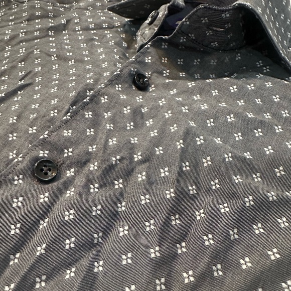 Men’s Bertigo button long sleeve shirt size Small￼ - Picture 4 of 10